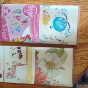 Disney Princess Glitter Stickers And Beautiful Flowers Stickers